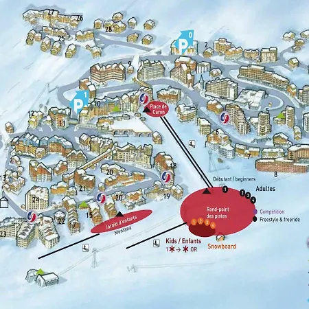 아파트 Le Dome Du Polset - Val Thorens Les Belleville